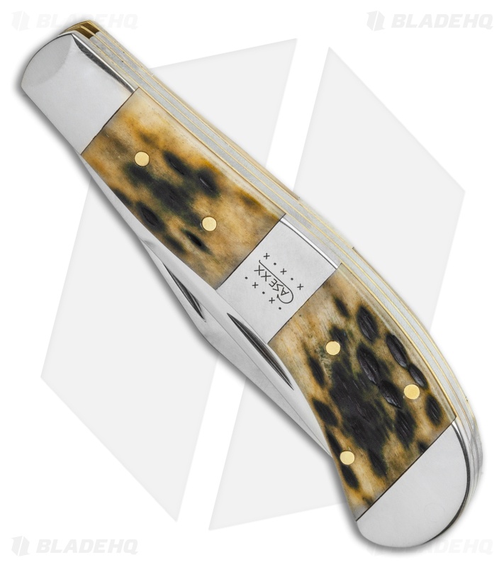Case Bose Saddlehorn Olive Green Peach Seed Jig Bone (TB62110 SS)