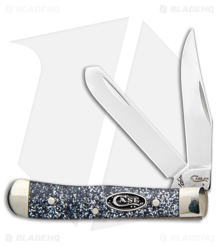 Case Tiny Trapper Knife | Silver Stardust Kirinite | Blade HQ