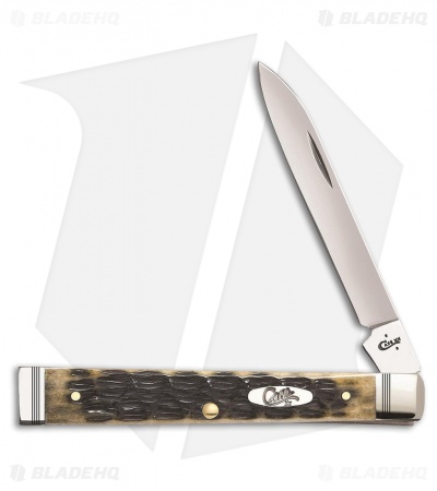 Case Doctor's Traditional Knife 3.6" OD Green Crandall Jig Bone (6185 SS) 22547
