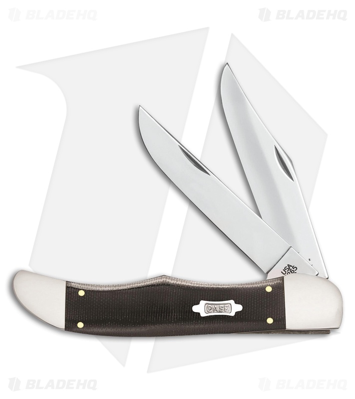 Case Folding Hunter Traditional Knife 5.25" Black Micarta (10265 SS) 23131