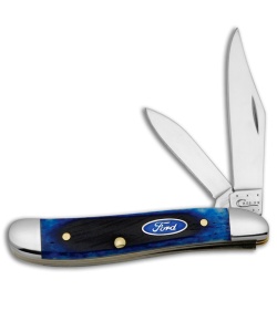 Case Ford Peanut Knife 2.875" Blue Bone (6220 SS) 14306