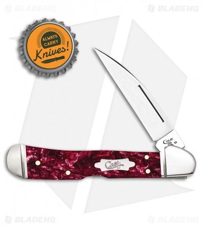 Case Knives CopperLock Smooth Burgundy Kirinite™ (101549WL SS