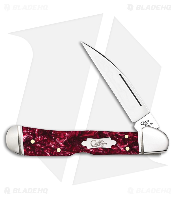 Case Knives CopperLock Smooth Burgundy Kirinite™ (101549WL SS
