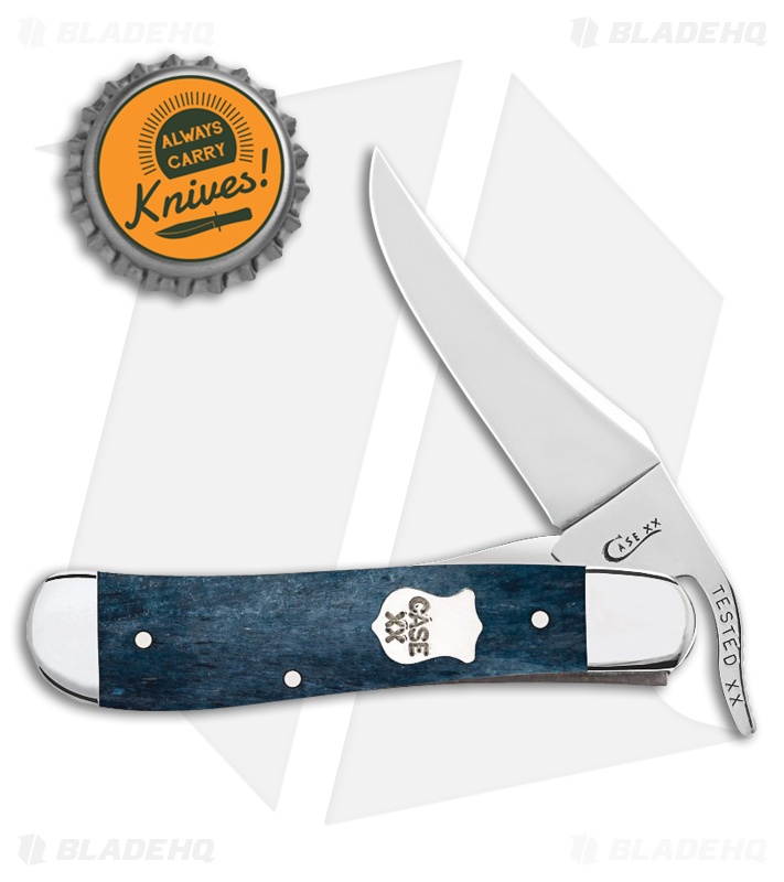 Case Knives RussLock® Knife Mediterranean Blue Bone (61953L SS) 11194