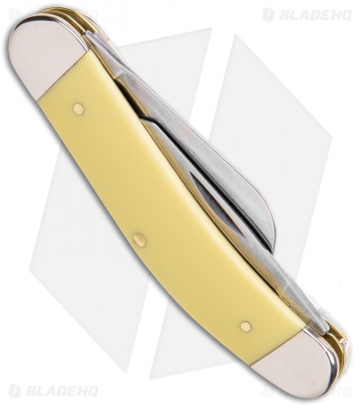 Case Knives Sowbelly Pocket Knife Yellow Synthetic (TB3339 CV)