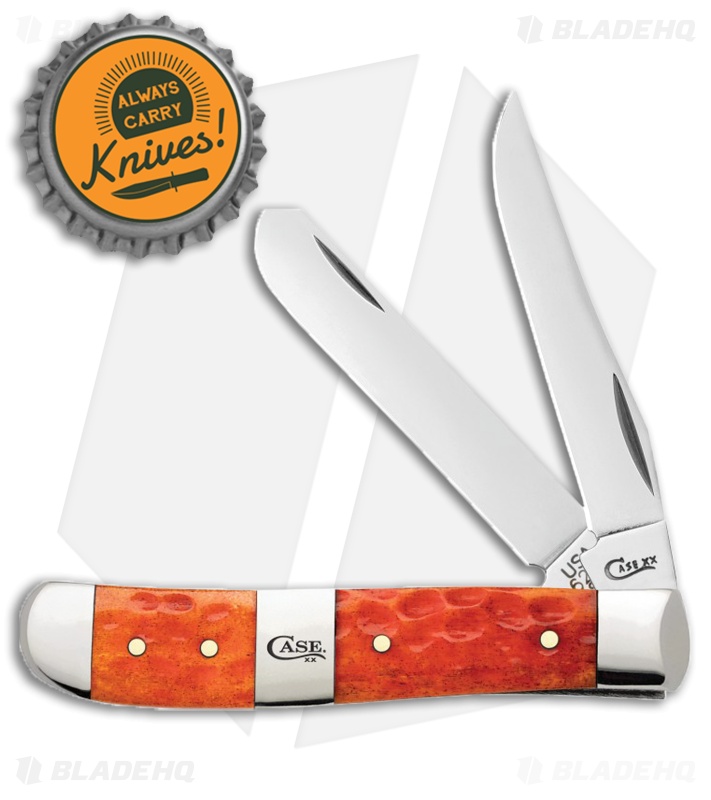 Case Knives Tequila Sunrise Bone Standard Jig Mini Trapper (6207