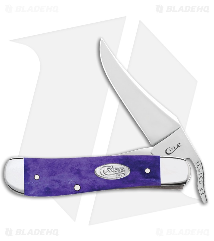 Case Knives Ultra Violet Bone Smooth RussLock® (61953L SS)