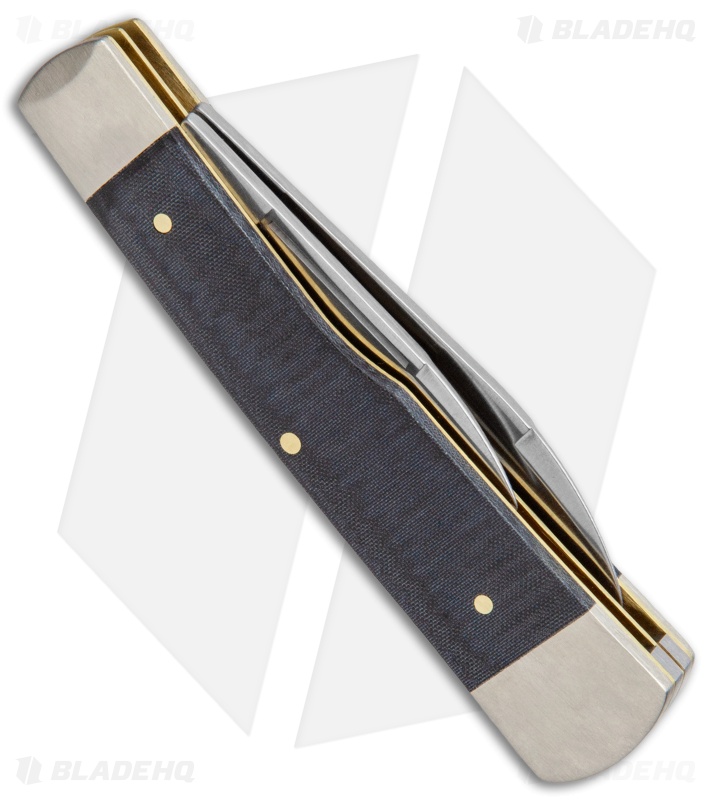 Case Large Gunstock Knife 3.0" Black Micarta (102130 SS) Blade HQ