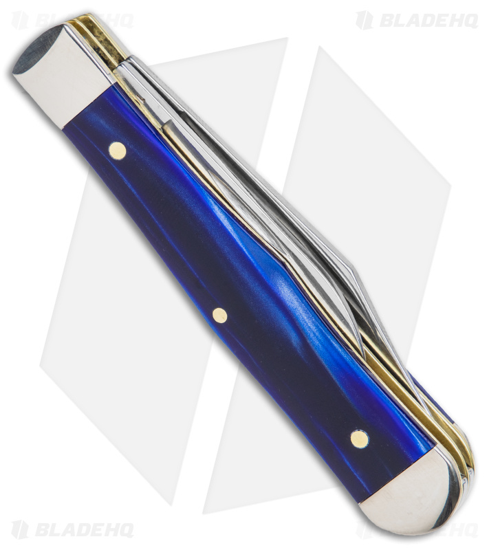 Case Small Swell Center Jack Knife Blue Pearl - Blade HQ