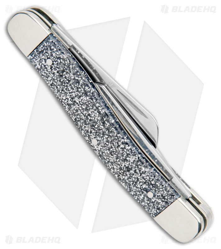 Case Cutlery SparXX™ Silver Stardust Kirinite® Smooth Medium Stockman (10318 SS)