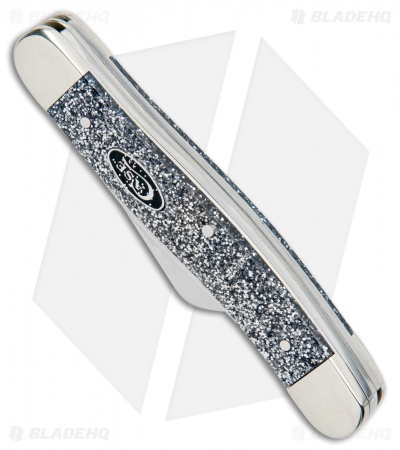 Case Cutlery SparXX™ Silver Stardust Kirinite® Smooth Medium Stockman (10318 SS)