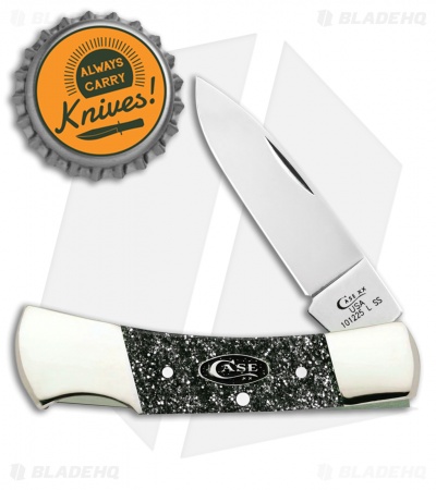 SparXX™ Silver Stardust Kirinite® Smooth Lockback (101225L SS