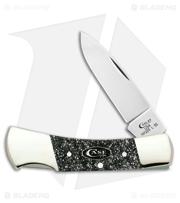 SparXX™ Silver Stardust Kirinite® Smooth Lockback (101225L SS