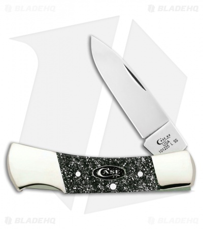 SparXX™ Silver Stardust Kirinite® Smooth Lockback (101225L SS