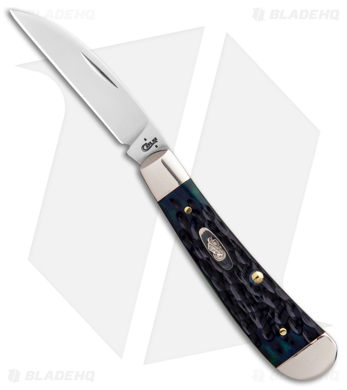 Case Sway Back | 3.125" Pocket Knife | Hunter Green Jigged Bone