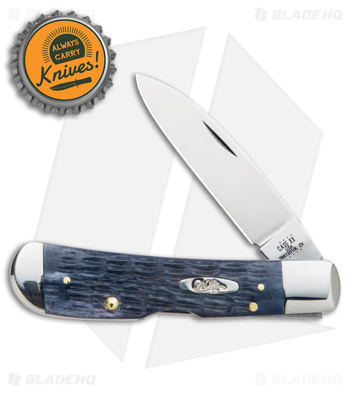 Case Tribal Lock Pocket Knife Gray Bone CV Crandall Jig (TB612010L CV) 58411