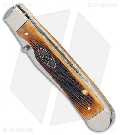 Kickstart® Antique TrapperLock A/O Knife Antique Bone (6154AC SS)