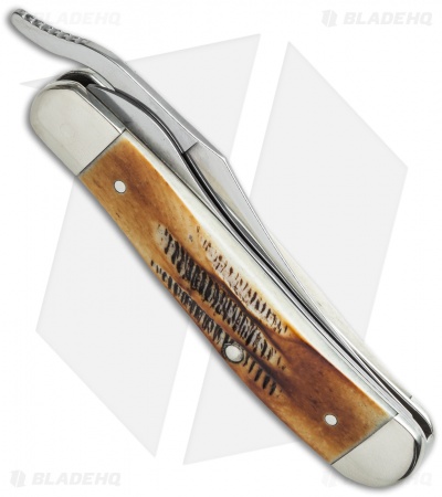 Case Russlock Knife 3.5" Bone Stag (6.5153L SS) 65303