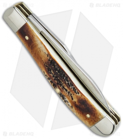 Case Mini Trapper Knife 3.5" Bone Stag (6.5207W SS) 65305