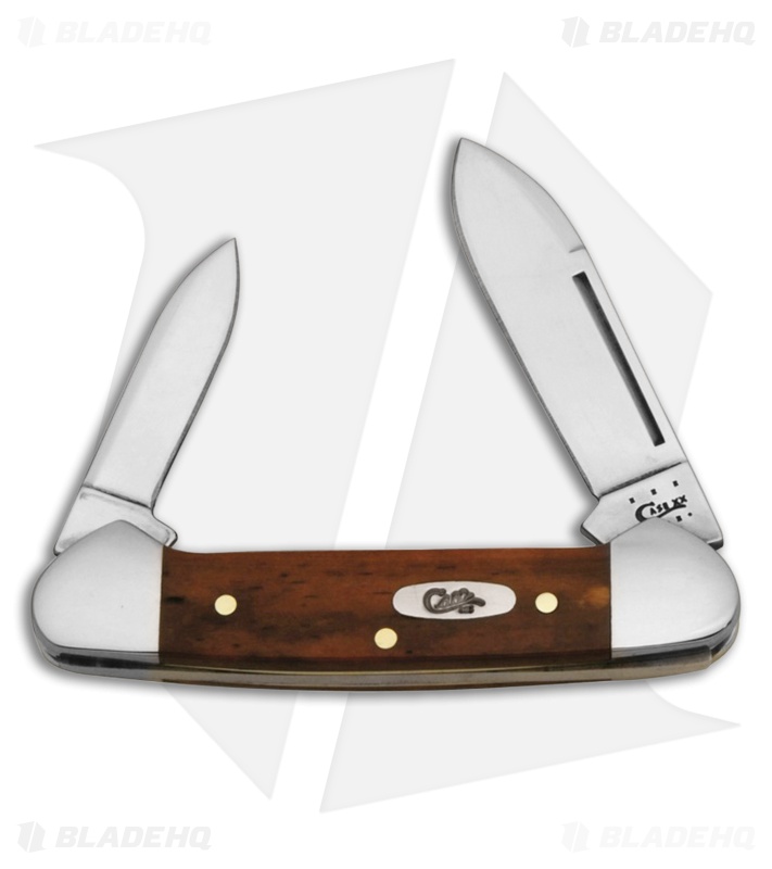 Case Baby Butterbean Knife 2.75" Chestnut Bone (62132 SS) 28708 Blade HQ
