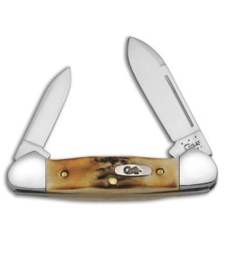 Case Baby Butterbean Knife 2.75" Stag Horn (52132 SS) 5537