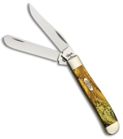 Case Mini Trapper Knife 3.50" Gold Corelon 920724KT