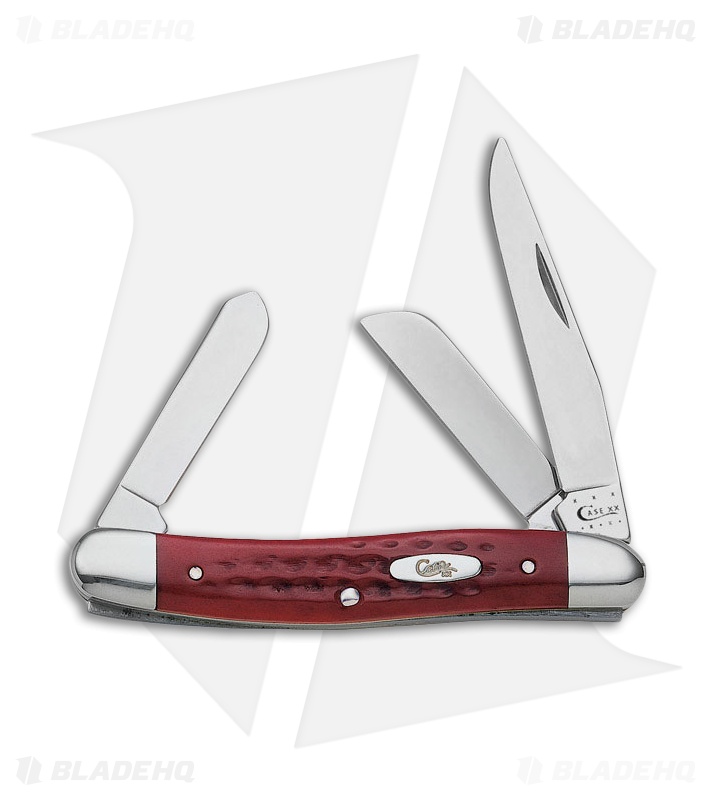 Case Medium Stockman Knife 3.625" Old Red Bone (6318 SS) 00786