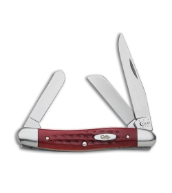 Case Medium Stockman Knife 3.625" Old Red Bone (6318 SS) 00786