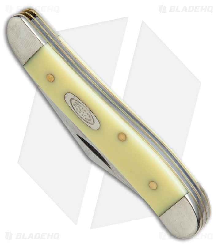 Case Peanut Knife 2.875" Yellow Delrin (3220 CV) 030