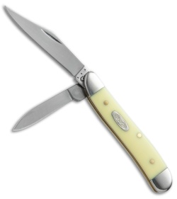 Case Peanut Knife 2.875" Yellow Delrin (3220 CV) 030*DISC*