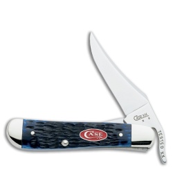 Case Russlock Knife 4.25" Blue Bone (61953L SS) 7057