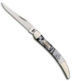 Case Small Texas Toothpick 3.00" Gray Swirl Corelon 910096IQ