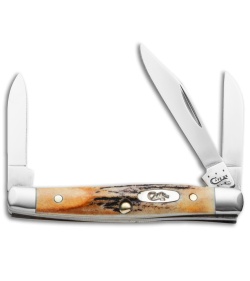 Case Small Stockman Knife 2.625" Genuine Stag (5333 SS) 00178