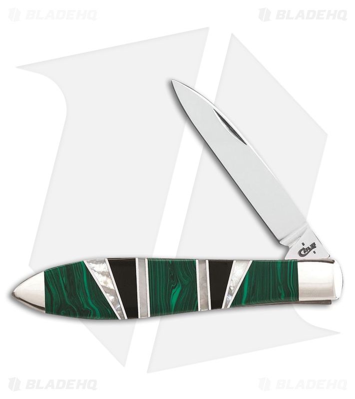 Case Teardrop Traditional Pocket Knife 3.625" Exotic Green 11151