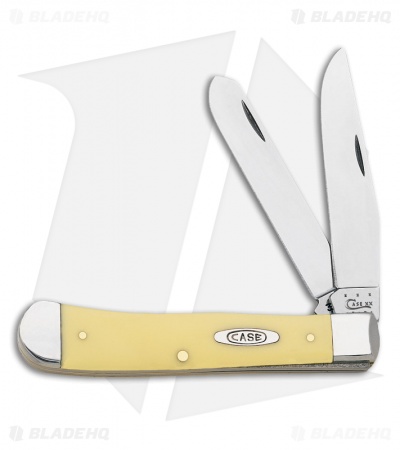 Case Trapper Knife 4.25" Yellow (3254 SS) 80161