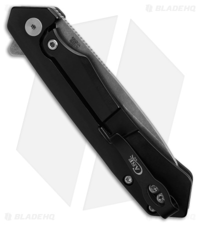 Case Cutlery Kinzua Frame Lock Spear Point Knife Black Milled Alum (3.4" SW) 