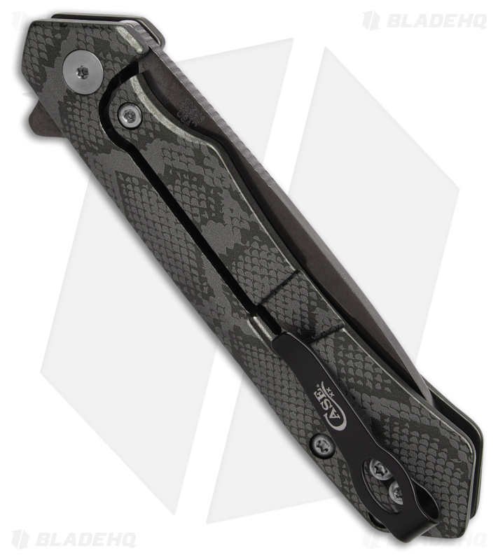 Case Cutlery Kinzua Frame Lock Knife OD Green Snake