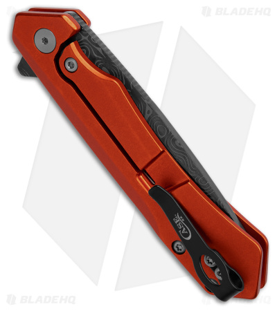 Case Cutlery Kinzua Frame Lock Tanto Knife Orange Al (3.4" DLC Dam Style) 64644