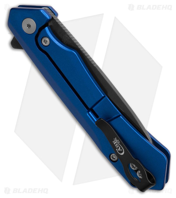 Case Cutlery Kinzua Frame Lock Spear Point Knife Blue Al (3.4" DLC) 64648