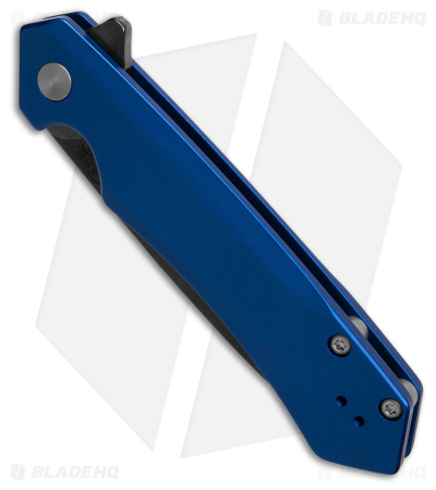 Case Cutlery Kinzua Frame Lock Spear Point Knife Blue Al (3.4" DLC) 64648