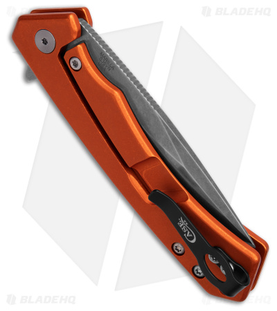 Case Cutlery Marilla Frame Lock Knife Orange Aluminum (3.4" Stonewash) 25886