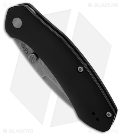 Case Cutlery Westline Liner Lock Knife Black Aluminum (3.4" Stonewash) 36550