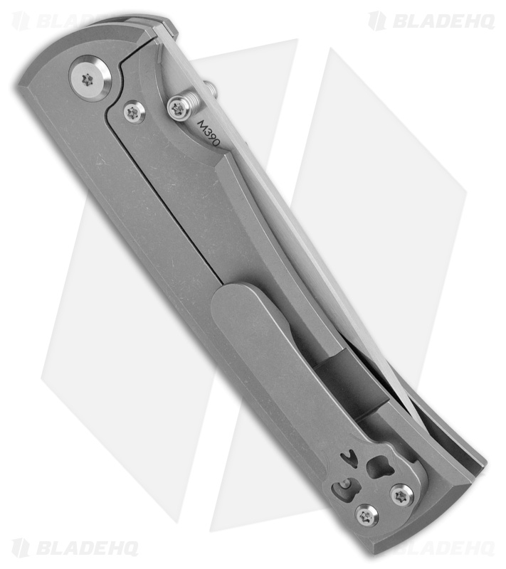 Chaves Liberation 229 Drop Point Frame Lock Knife SW Titanium (3.75" Satin)