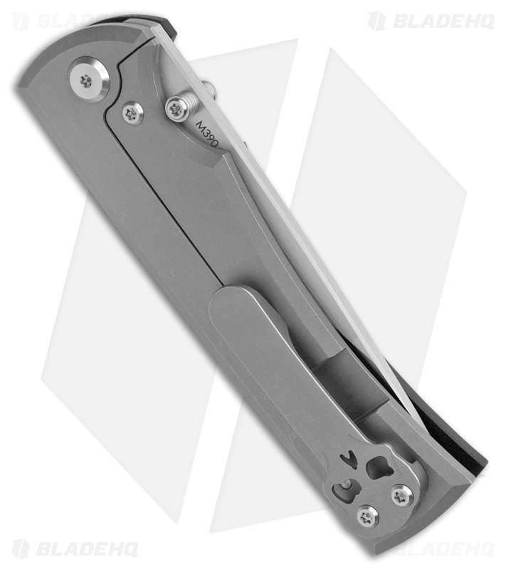 Chaves Liberation 229 Drop Point Frame Lock Knife Ti/Black G-10 (3.75" Satin)