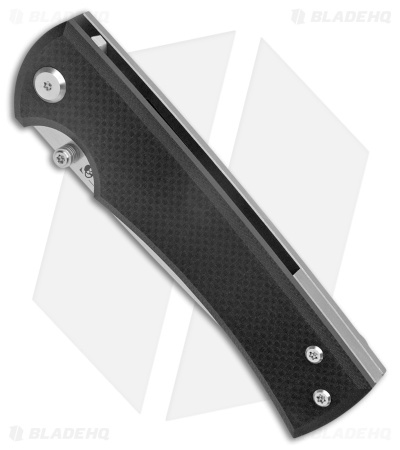 Chaves Liberation 229 Drop Point Frame Lock Knife Ti/Black G-10 (3.75" Satin)