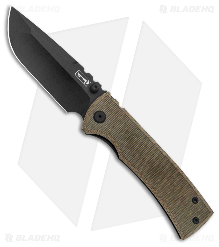 Chaves Redencion 229 Drop Point | Frame Lock Knife Green