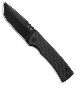 Chaves Redencion 229 Kickstop Drop Point Knife Carbon Fiber (3.63&quot; Black) | 193789