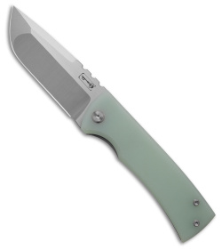 Chaves Redencion 229 Kickstop Drop Point Knife Jade G-10 (3.63" Satin)