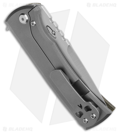 Chaves Redencion 229 Kickstop Tanto Knife Green Micarta (3.63" Satin)