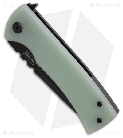Chaves Redencion 229 Kickstop Tanto Knife Jade G-10 (3.63" Black)